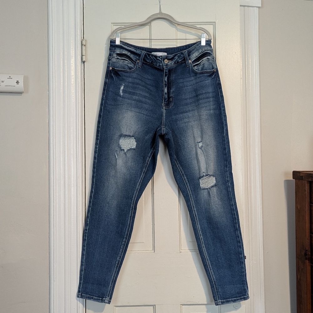 KanCan Women's Blue Jeans By Maurice - Picture 2 of 4